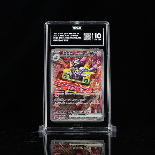 Revavroom EX #135 | TAG 10 #K2768895 | Pokemon Ruler of the Black Flame