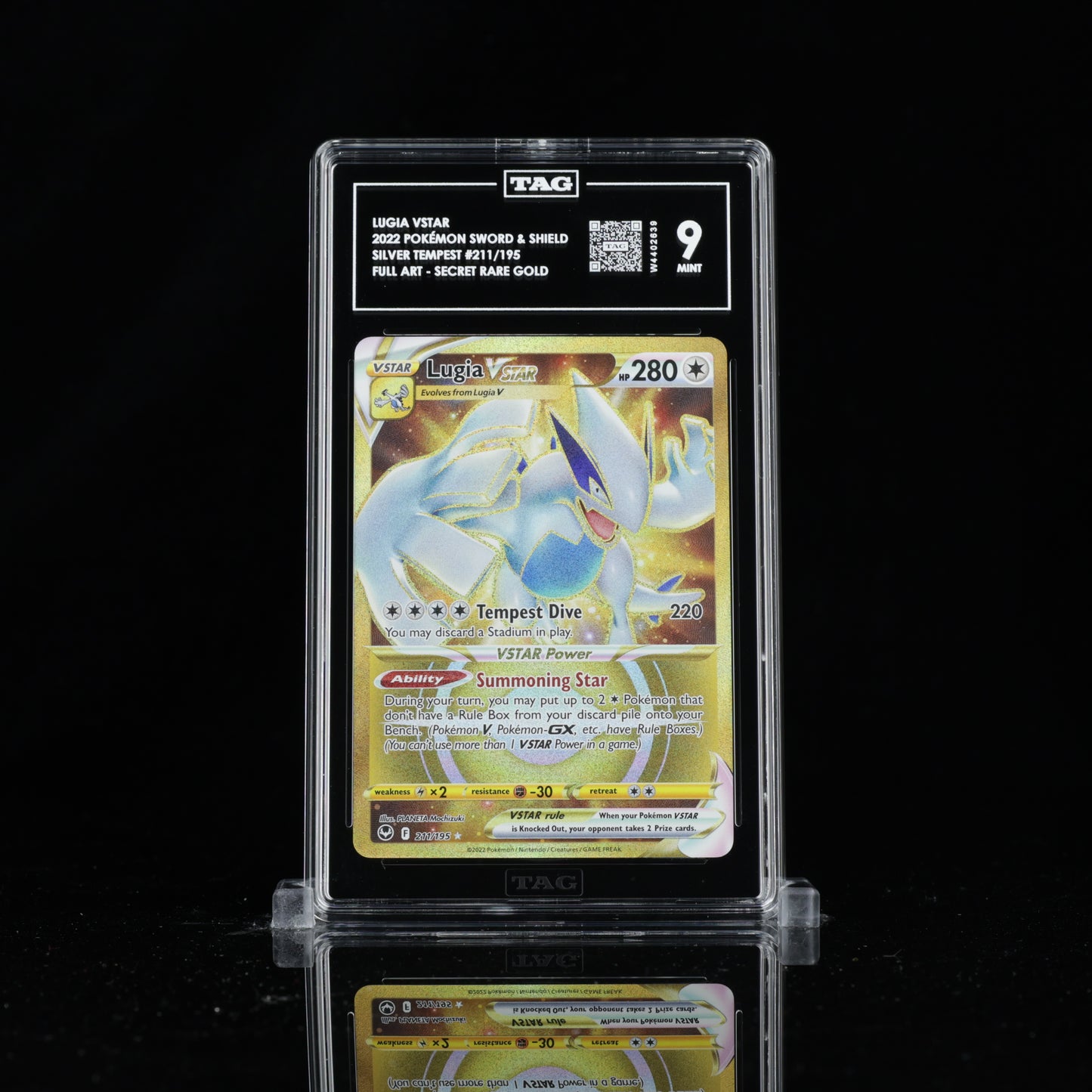 Lugia VSTAR #211 | TAG 9 #W4402639 | Pokemon Silver Tempest